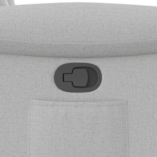 Recliner Chair Cloud Grey Fabric