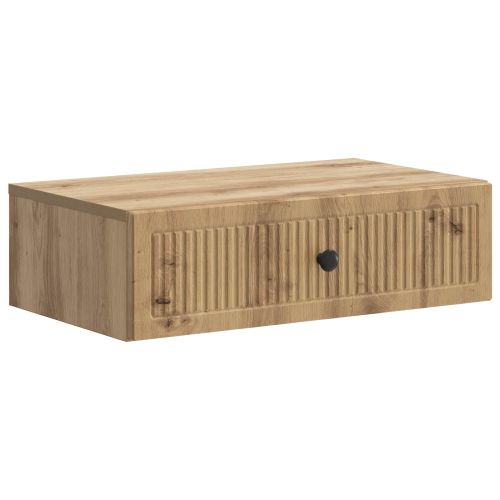 Стенен страничен масичка 59 x 34,5 x 17 см Инженерна дървесина