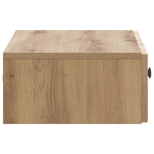 Стенен страничен масичка 59 x 34,5 x 17 см Инженерна дървесина