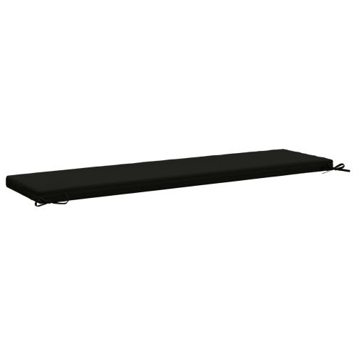 Възглавница за пейка SOEST 100% полиестер Черно 160 x 40 x 5 см