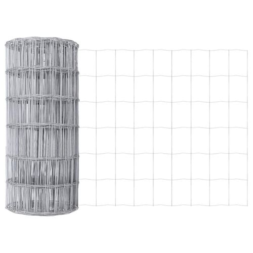 Европейска ограда 0,4 x 50 м Желязо с PVC покритие