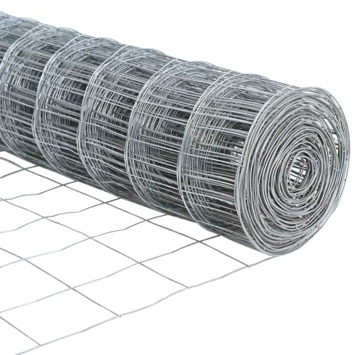Европейска ограда 0,6 x 50 м Желязо с PVC покритие