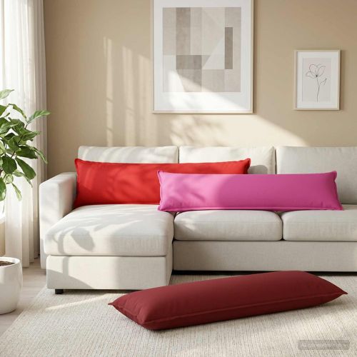 Калъфка за възглавница HOUTEN Розово 40 x 145 см Полиестер