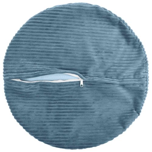 Калъфка за възглавница 6 pcs HEERLEN Синьо Ø 40 cm кордурой