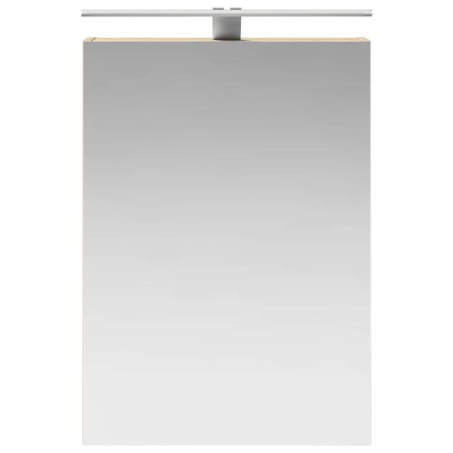 Шкаф с огледало за баня Сонома дъб 50 x 14,5 x 70 см