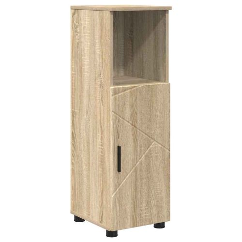 Шкаф за баня Сонома дъб 30 x 35 x 95 см