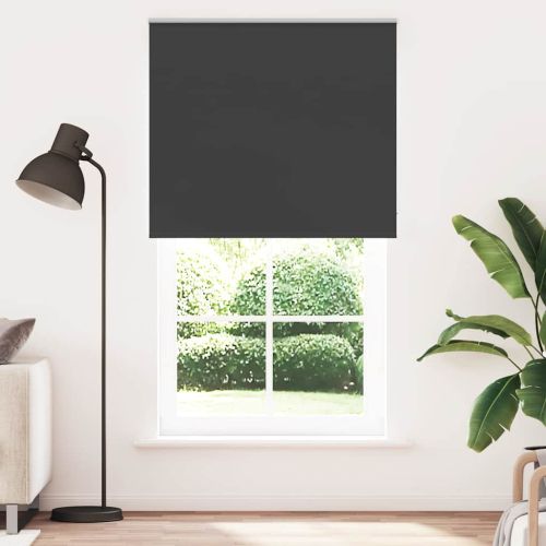 Ролетна щора Blackout черна 120x230см ширина на тъканта 116,6см
