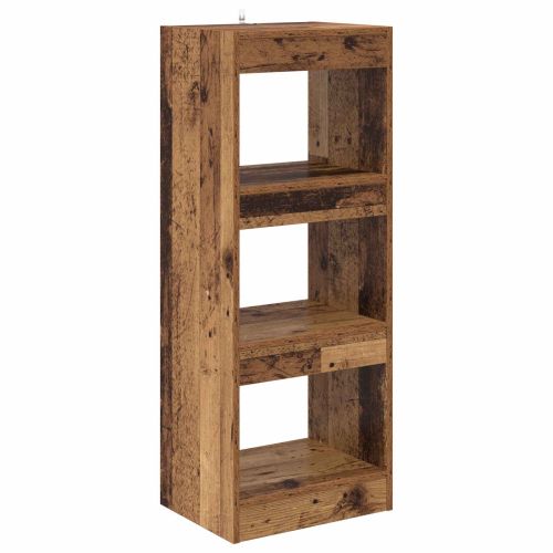 Шкаф за книги 3 нива 40 x 30 x 103 см Инженерна дървесина