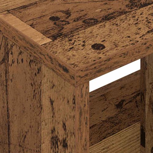 Етажерка за списания Старо дърво 68,5 x 30 x 45 см