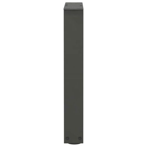 Крака за масичка за кафе, V-образна, 2 бр., антрацит, 28 x (42-43,3) см, стомана