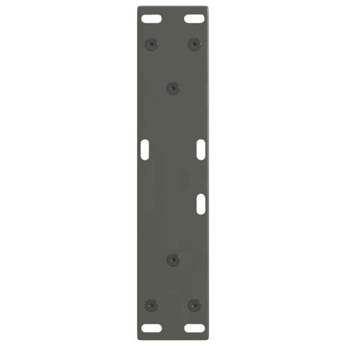 Крака за масичка за кафе, V-образна, 2 бр., антрацит, 28 x (42-43,3) см, стомана