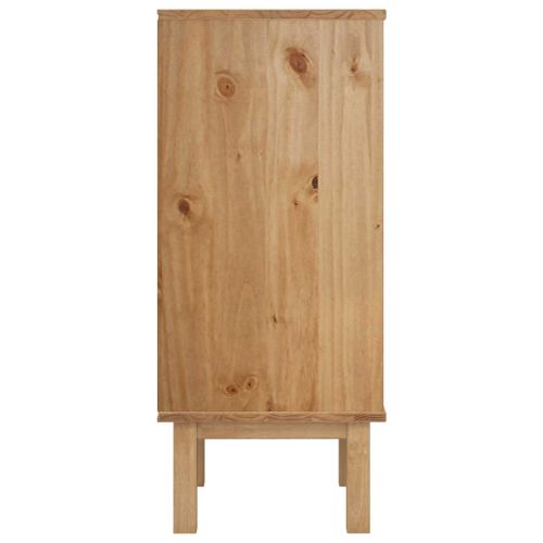 Плика OTTA Черно 45 x 39 x 90 см Масивна борова дървесина