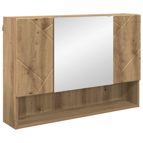 Комплект мебели за баня 4 бр. Дъб 35 x 30 x 192 см