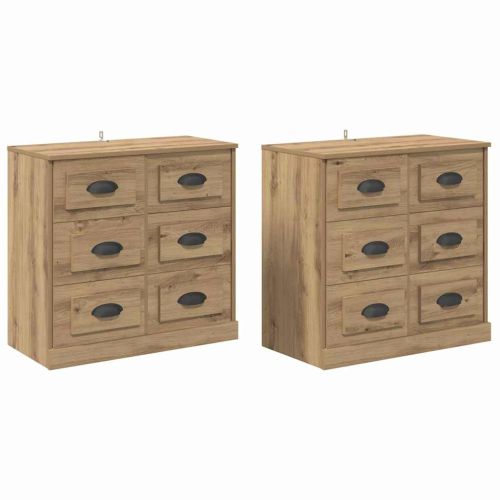 Скейдбордове 2 бр. Дъб 70 x 35,5 x 67,5 см Инженерна дървесина