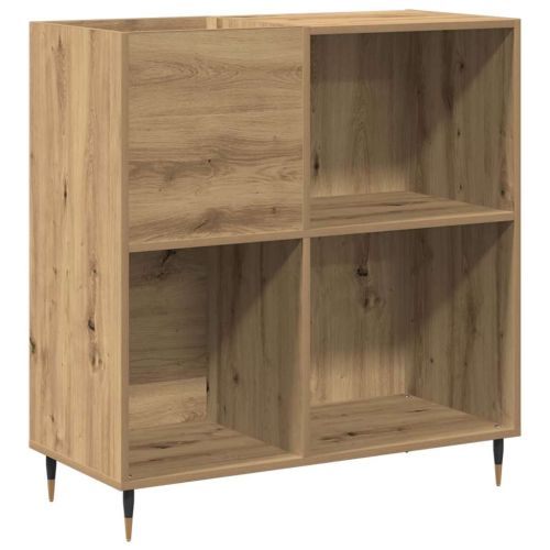 Шкаф за грамофонни плочи дъб артизан 85 x 38 x 89 см