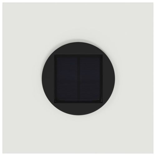 Слънчев LED светлинен указател 2 бр. Топло бяло 18 x 18 x 50 см