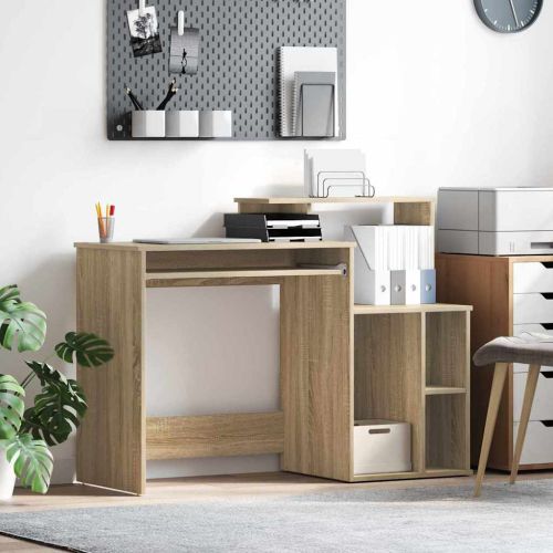 Бюро Сонома дъб 120,5 x 44 x 88,5 см Инженерна дървесина