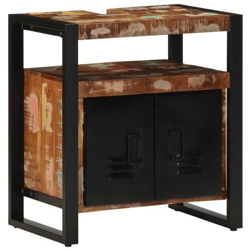 Комплект мебели за баня 4 бр. Многоцветен 55 x 35 x 60 см