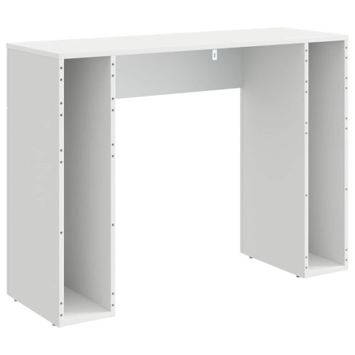 Масичка за кафе Бяло 102 x 35 x 75 см Инженерна дървесина