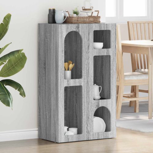 Служебен шкаф ELST Сив Сонома 59 x 35 x 100,5 см