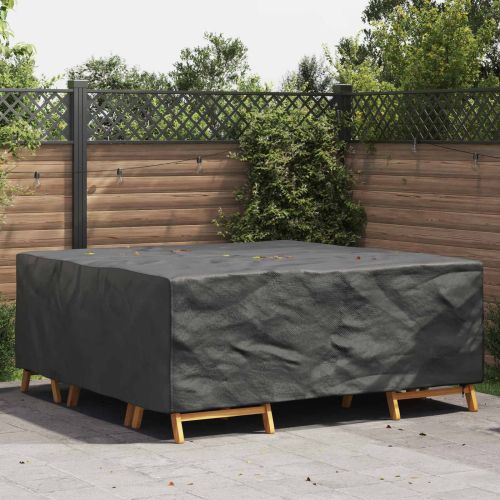 Покривало за мебели Едноцветен Черно 210 x 200 x 70 см 600D
