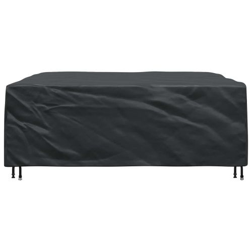 Покривало за мебели Едноцветен Черно 210 x 200 x 70 см 600D