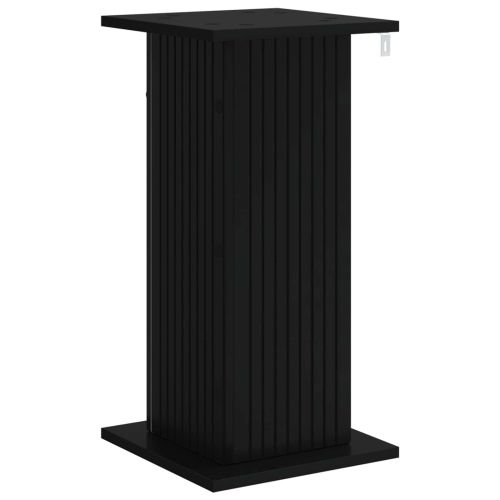 Стойка за растения Черно 30,5 x 30 x 60,5 см