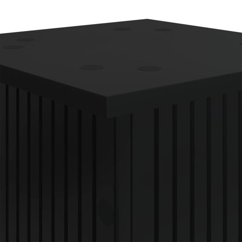 Стойка за растения Черно 30,5 x 30 x 60,5 см