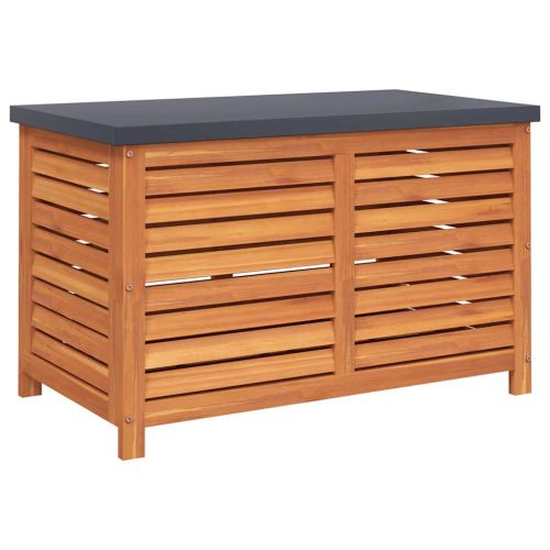 Градинска кутия за съхранение 60x50x55 см евкалипт масив