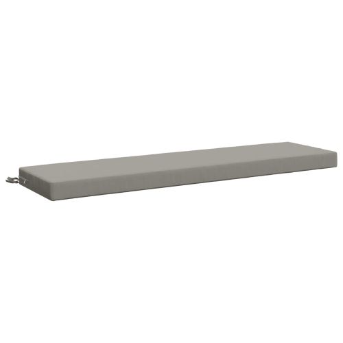 Възглавница за пейка SOEST 100% полиестер Сиво 140 x 40 x 8 см