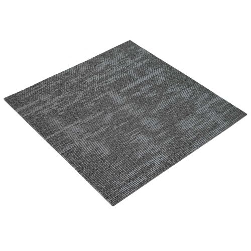 Килимна плочка Въгленово сиво 50 x 50 cm 4 бр.