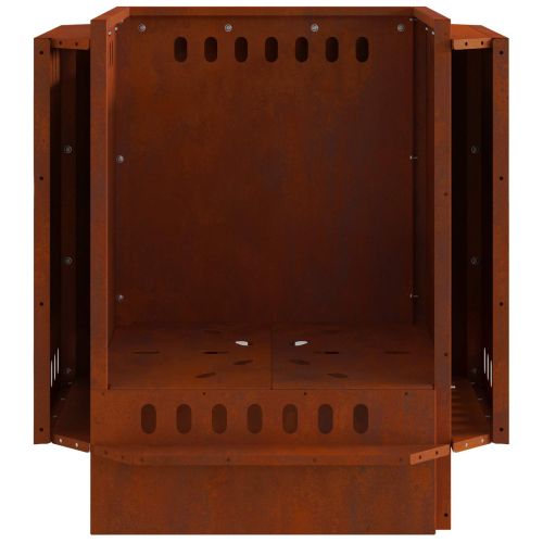 Бездимна огнище Ръждясало 48 x 48 x 51 см Кортенова стомана