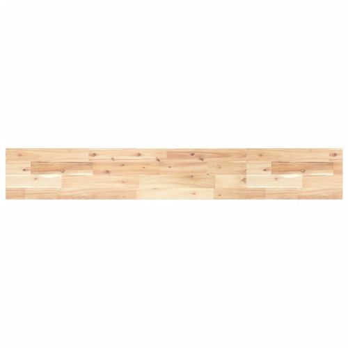 Плаващ рафт 120x20x2 см, необработен масив, акация