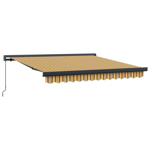 Прибираща се тента Многоцветен 300 x 250 cm Платно и алуминий