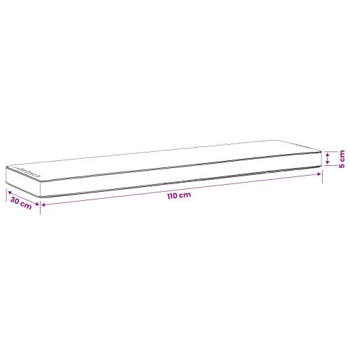 Калъфи за пейки, 2 части VUGHT 2 pcs 100% полиестер