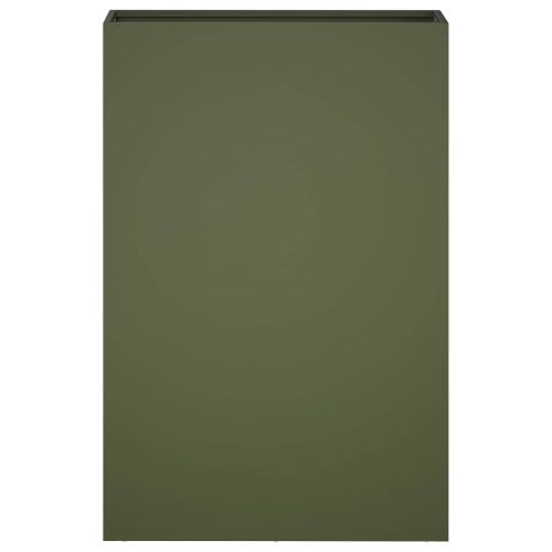 Градинска саксия Маслиненозелено 50 x 20 x 75 см