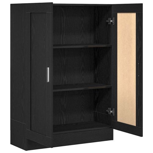 Шкаф за книги 3 нива 82,5 x 30,5 x 115 см Инженерна дървесина