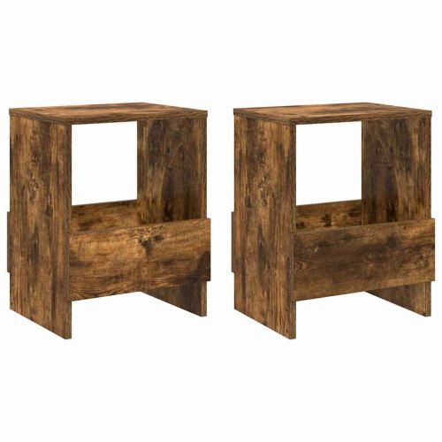 Етажерка за списания 2 бр. Димян дъб 35 x 30 x 45 см