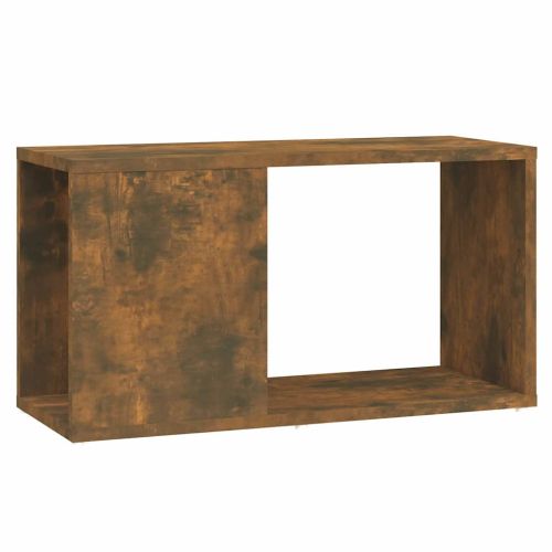ТВ шкаф, опушен дъб, 60x24x32 см, инженерно дърво