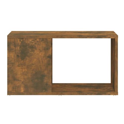 ТВ шкаф, опушен дъб, 60x24x32 см, инженерно дърво