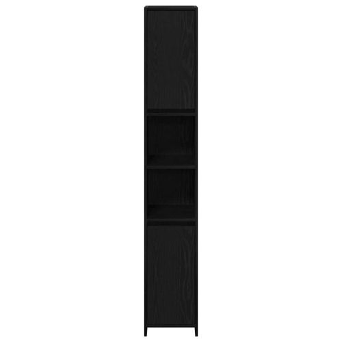 Шкаф за баня Черния дъб 30 x 30 x 183,5 см Инженерна дървесина