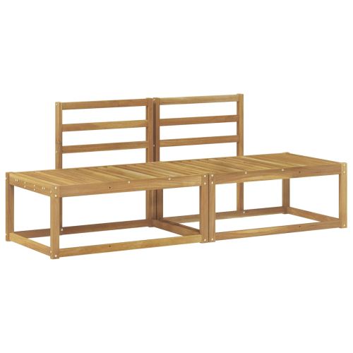 Външен край на диван 2 Брой Бяло 182,5 x 63 x 73 см