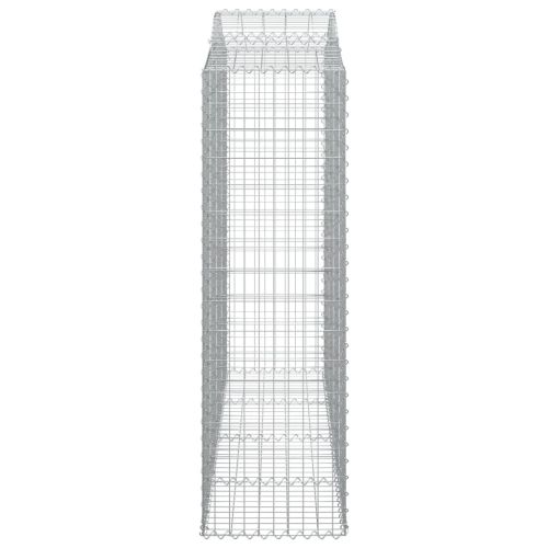 Габионни кошници арка 3 бр 200x50x160/180 см поцинковано желязо
