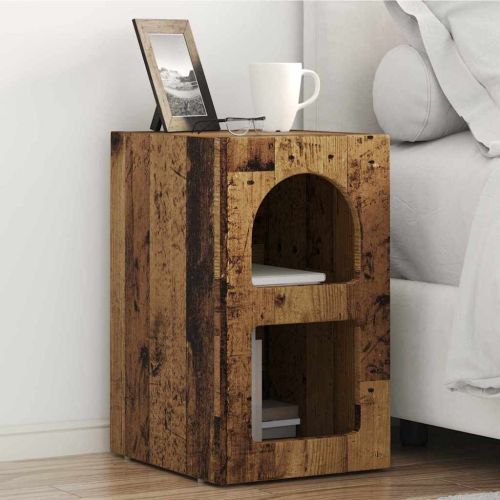 Нощно шкафче ELST Старо дърво 29,5 x 33,5 x 50 см