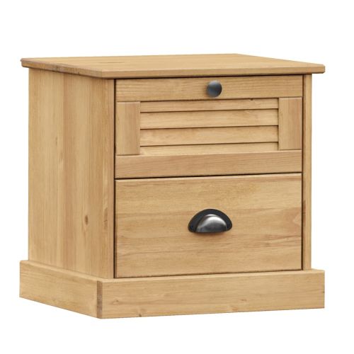 Нощно шкафче VIGO 42x35x42 см бор масив