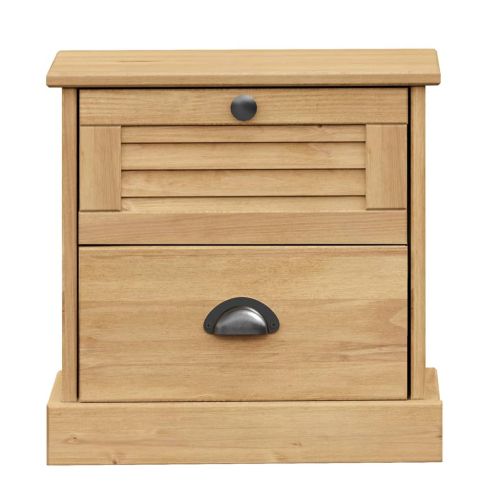 Нощно шкафче VIGO 42x35x42 см бор масив