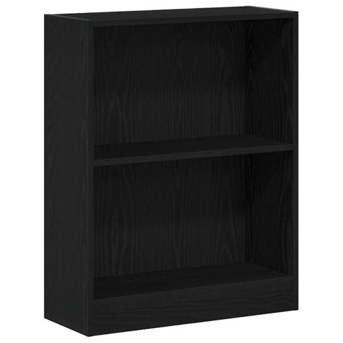 Шкаф за книги 60 x 24 x 76 cm Инженерна дървесина Черния дъб