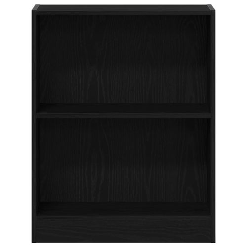 Шкаф за книги 60 x 24 x 76 cm Инженерна дървесина Черния дъб