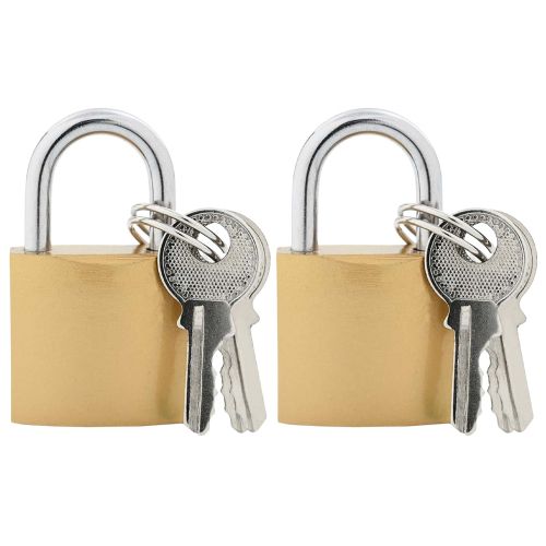 U Lock с ключове 2 бр. Месинг Желязо