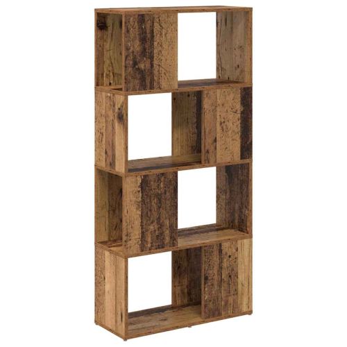 Комплект ТВ шкаф 60 x 24 x 125,5 см Кафяво Инженерна дървесина